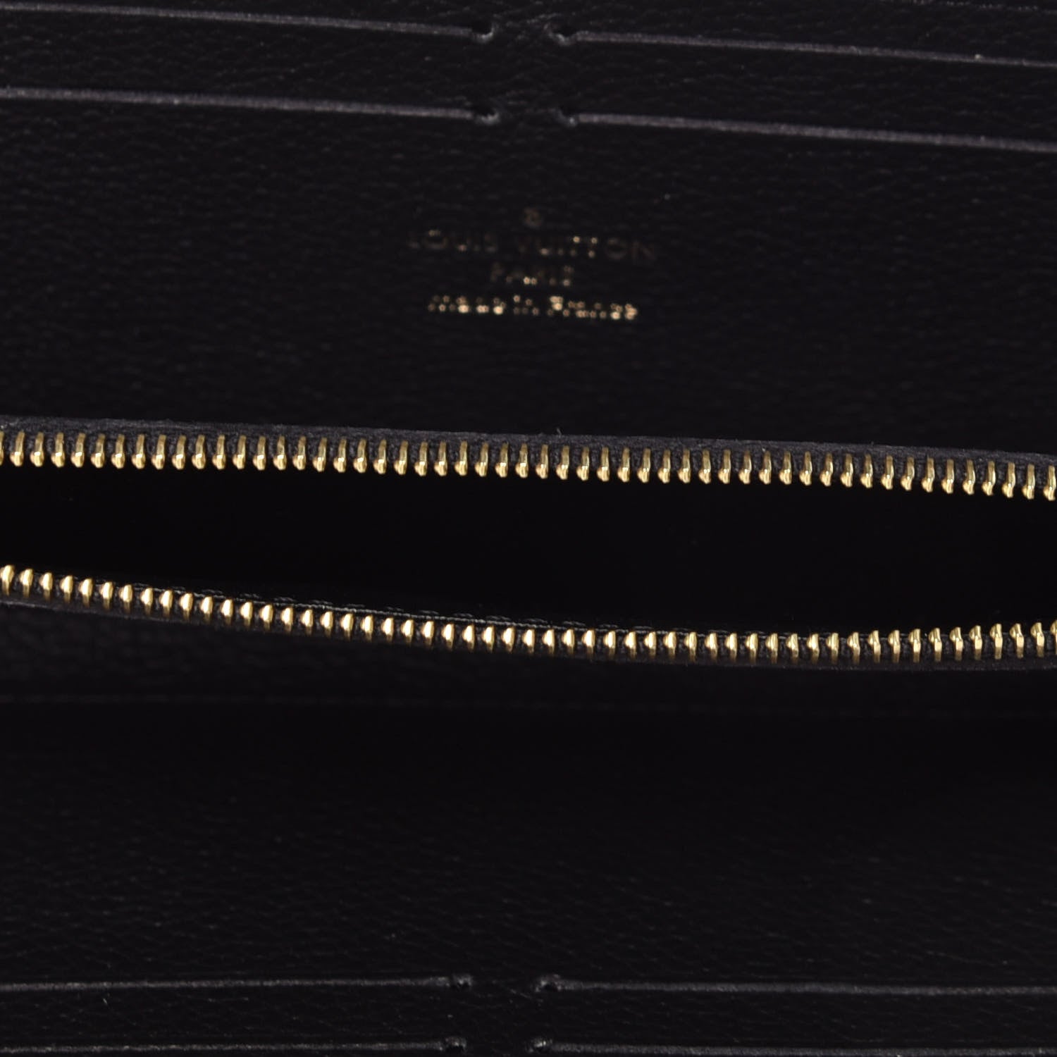 Louis Vuitton Empreinte Clemence Wallet Black 5 of 9