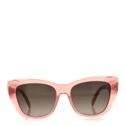 Celine Acetate Cat Eye Sunglasses CL40199I Pink 2 of 8
