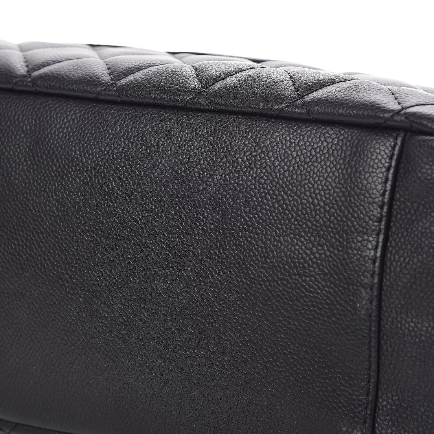 Chanel Caviar Quilted Grand Shopping Tote GST Black 14 of 15