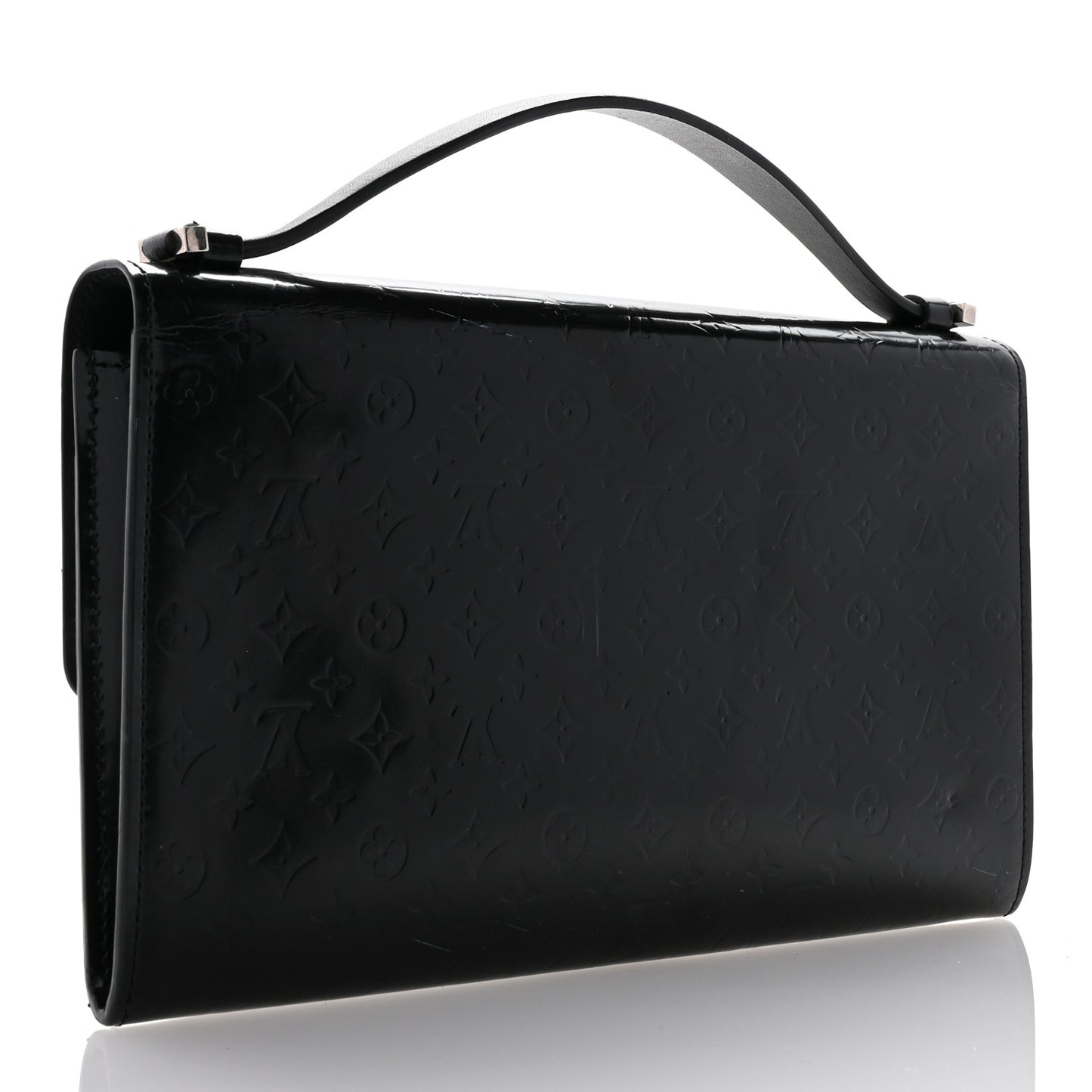 Monogram Glace Anouchka Pochette MM Black