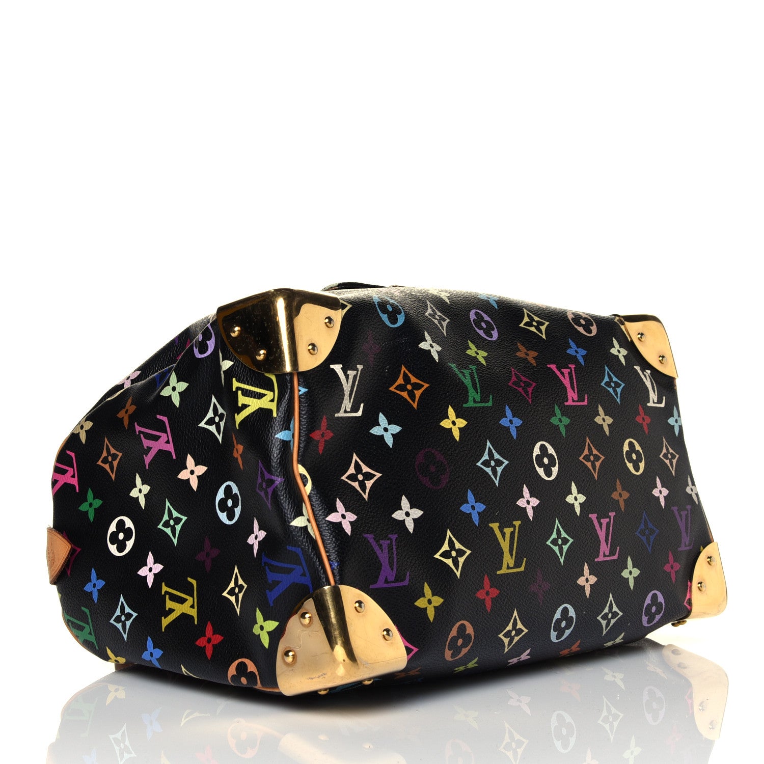 Louis Vuitton Monogram Multicolor Speedy 30 Black 4 of 5