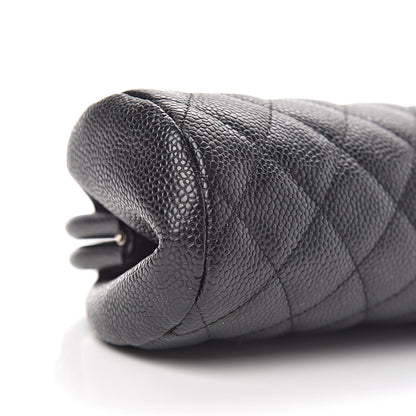 Chanel Caviar Quilted Timeless Clutch Black 5 of 9