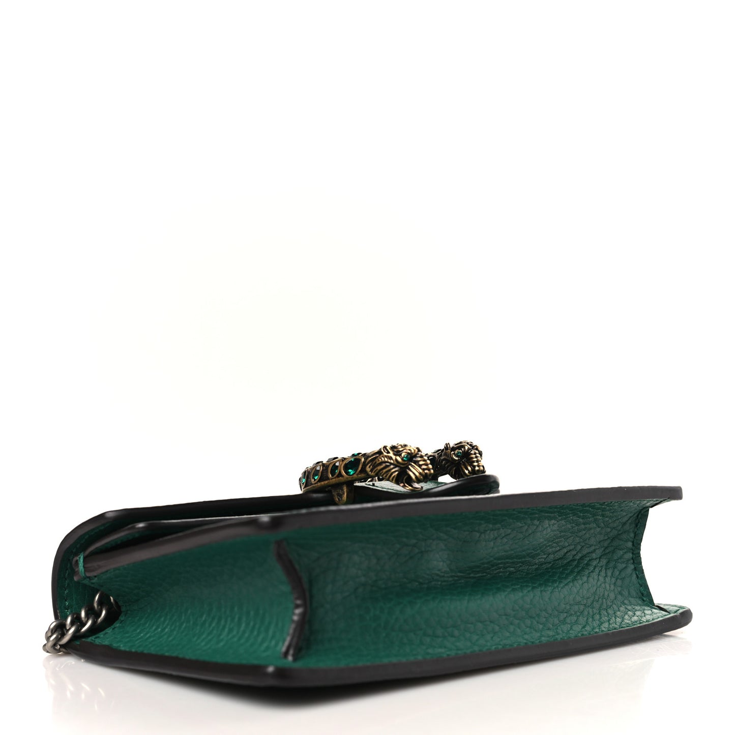 Calfskin Super Mini Dionysus Shoulder Bag Emerald