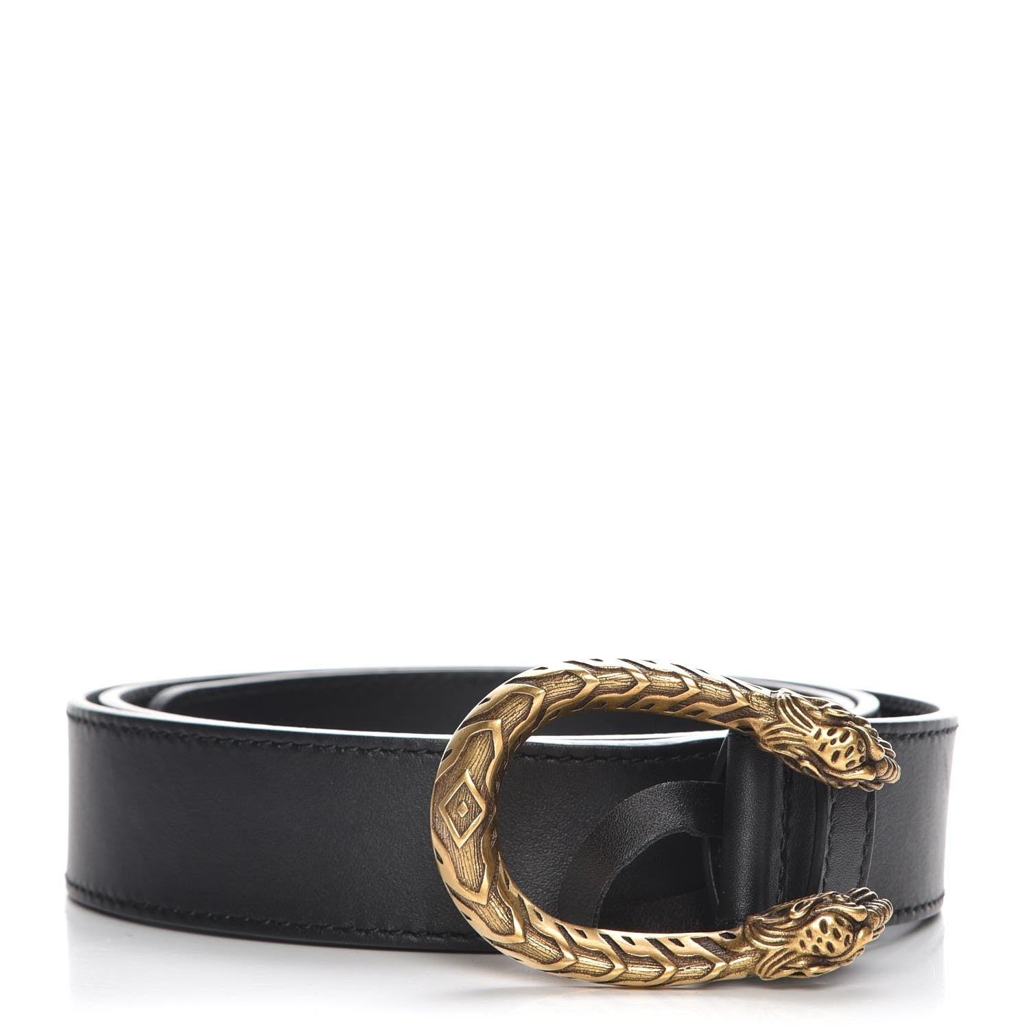 Gucci Calfskin Dionysus 30mm Belt 90 36 Black 1 of 6