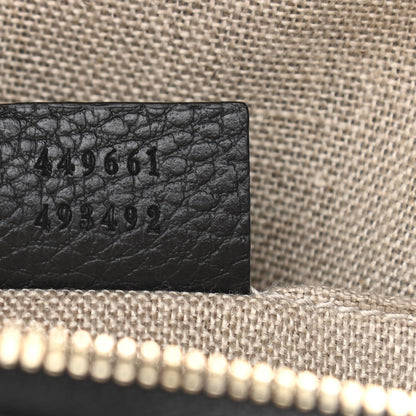 Gucci Dollar Calfskin Small GG Charm Dome Bag Black 6 of 9