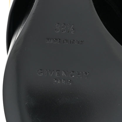Givenchy Grained Calfskin Shark Lock Ankle Boots 38.5 Black 6 of 9
