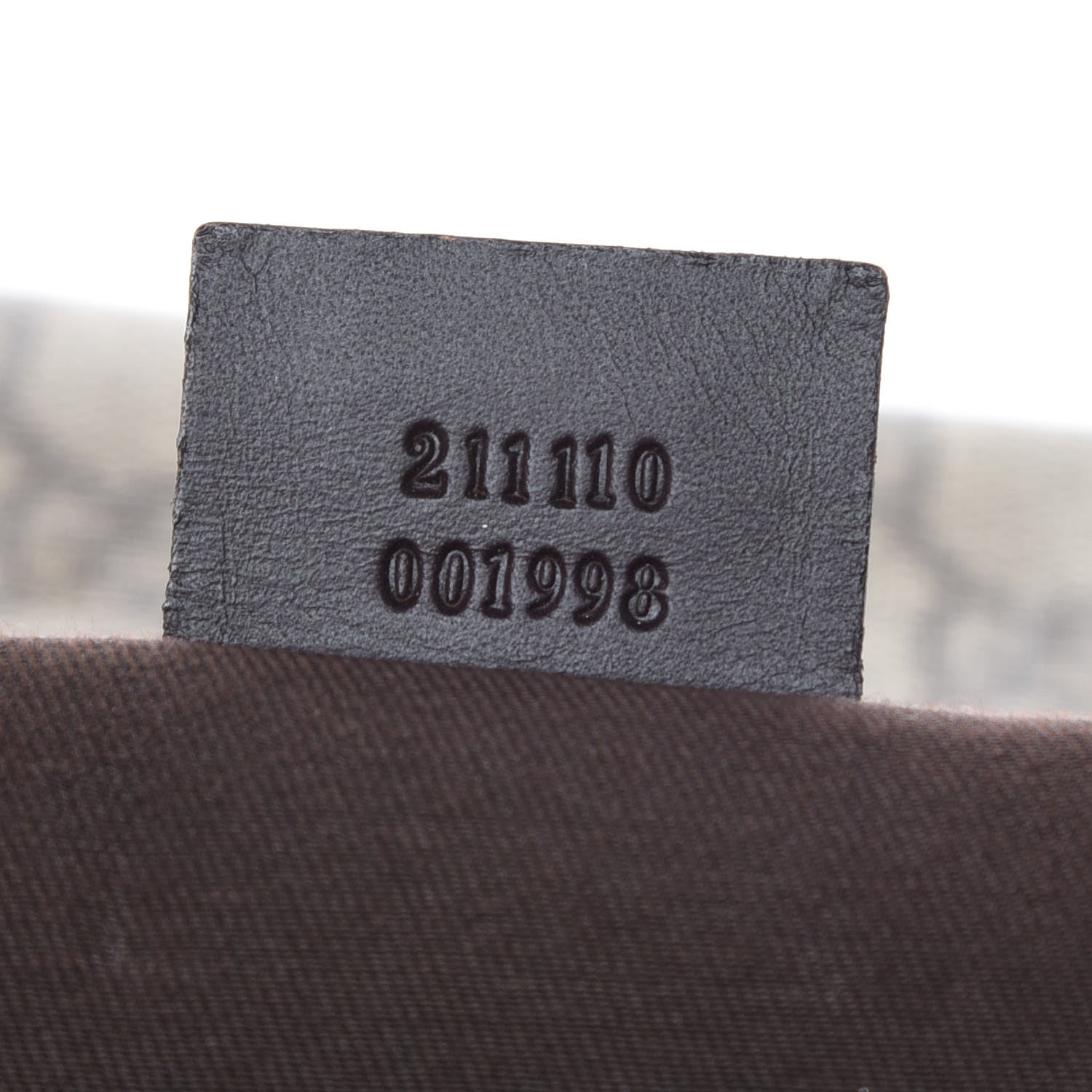 Gucci GG Supreme Monogram Belt Bag Dark Brown 7 of 11