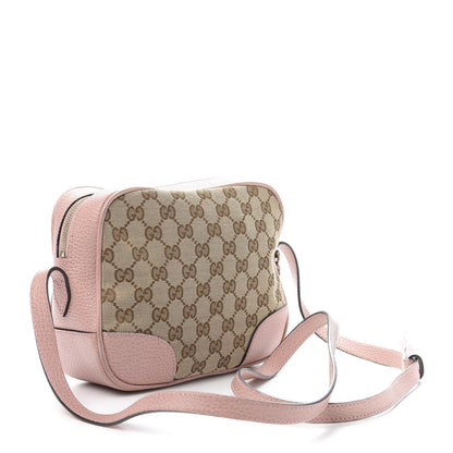 Gucci Monogram Mini Bree Messenger Bag Beige Soft Pink 3 of 11