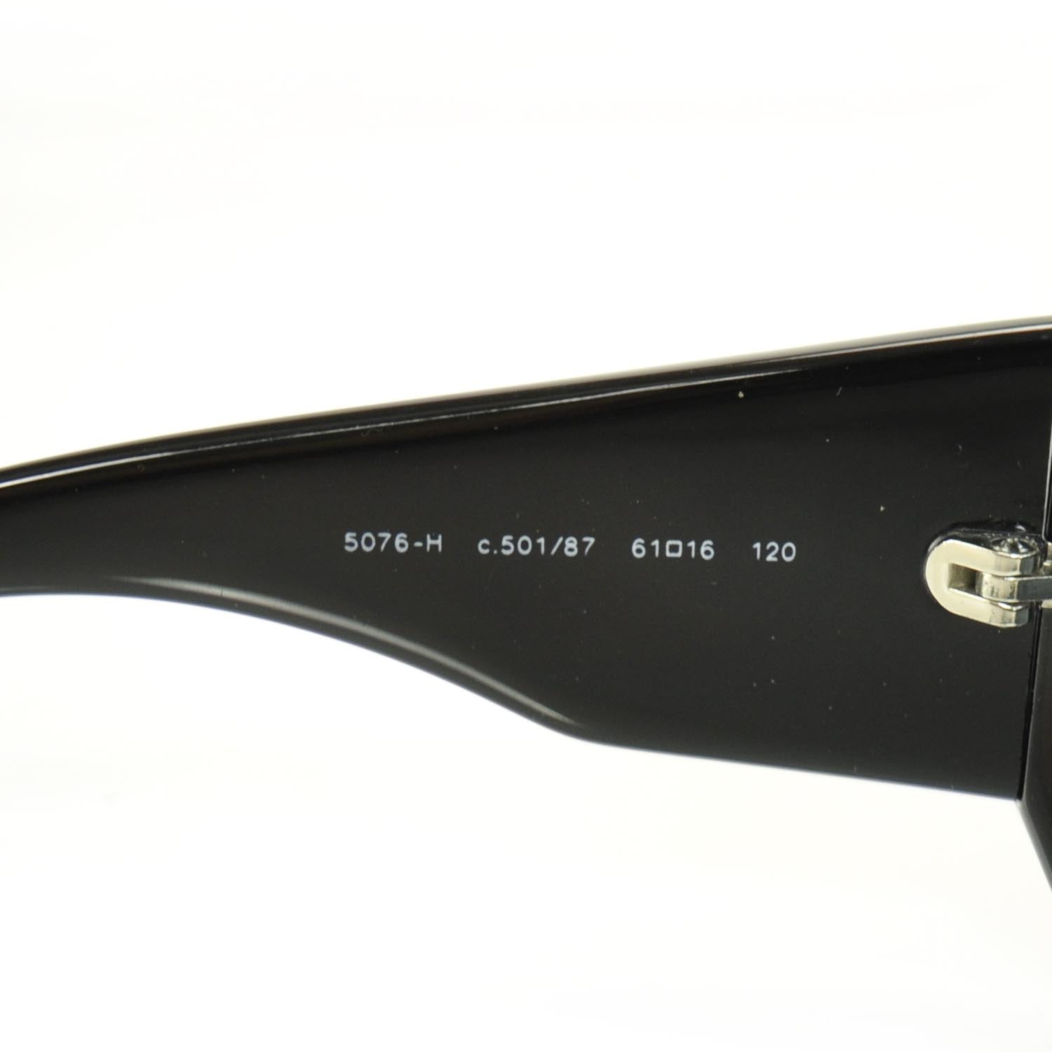 Chanel Mother of Pearl Sunglasses 5076 H Black 6 of 7