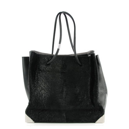 Alexander Wang Calf Hair Prisma Skeletal Tote Black 1 of 10