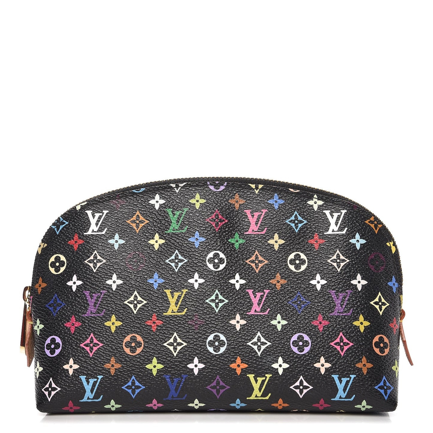 Monogram Multicolor Cosmetic Pouch Black Grenade
