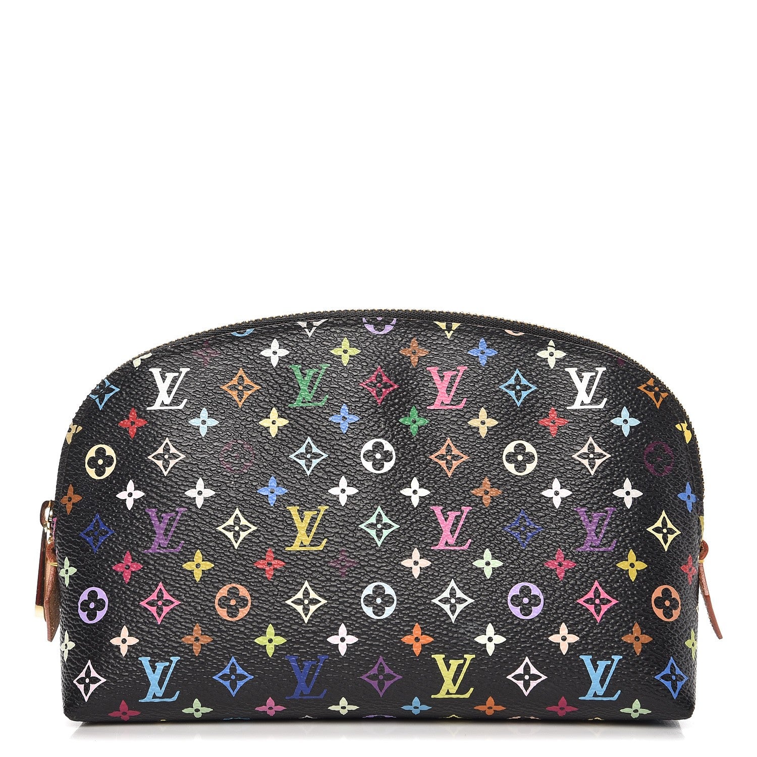 Louis Vuitton Monogram Multicolor Cosmetic Pouch Black Grenade 1 of 6