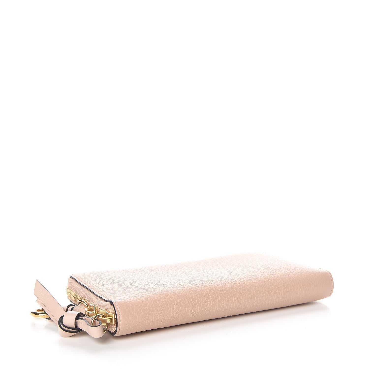 Chloe Grained Calfskin Alphabet Long Zip Around Wallet Blush Nude 4 of 9