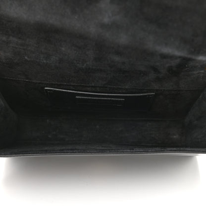 Saint Laurent Patent Medium Classic Monogram Kate Tassel Satchel Black 5 of 9