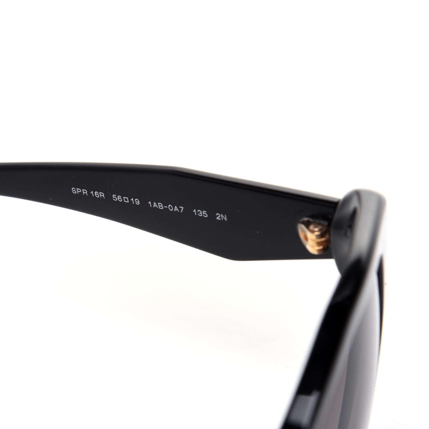 Prada Sunglasses SPR 16R Black 5 of 7