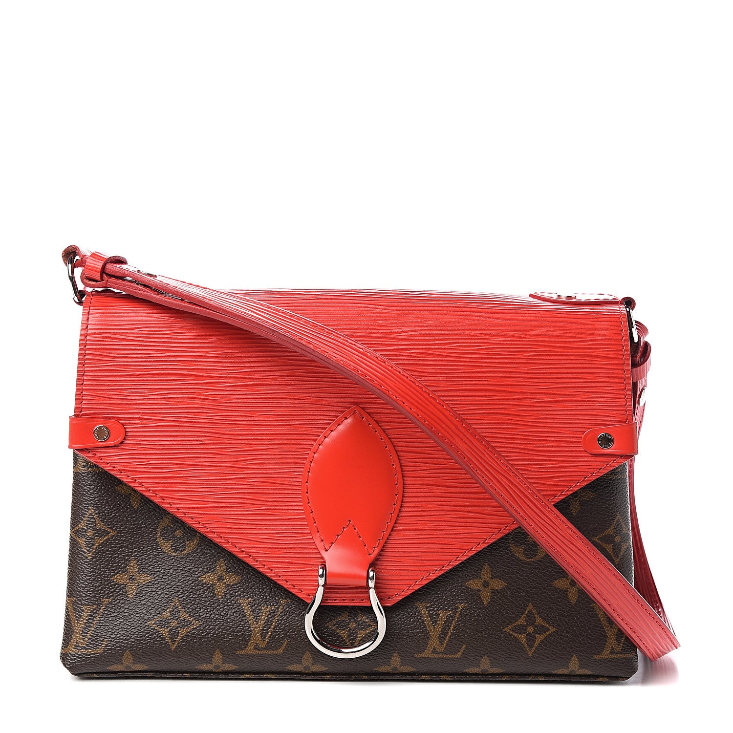 Louis Vuitton Monogram Epi Saint Michel Coquelicot 1 of 8