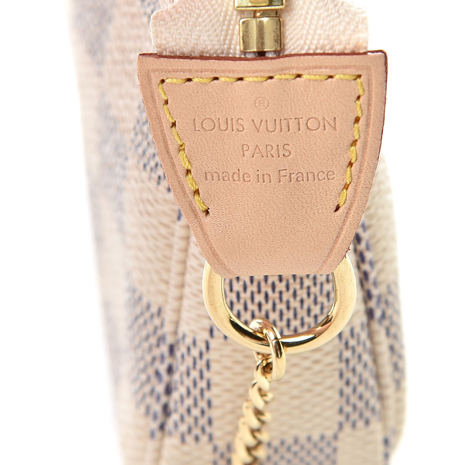 Louis Vuitton Damier Azur Mini Pochette Accessories 6 of 8