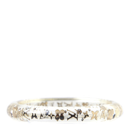 Louis Vuitton Resin Swarovski Medium Inclusion Bracelet PM Transparent 4 of 4