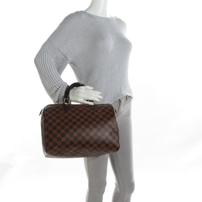Louis Vuitton Damier Ebene Speedy 30 2 of 8