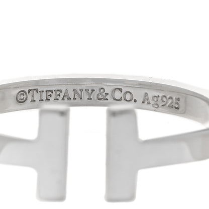 Tiffany Sterling Silver T Square Ring 65 11 4 of 4