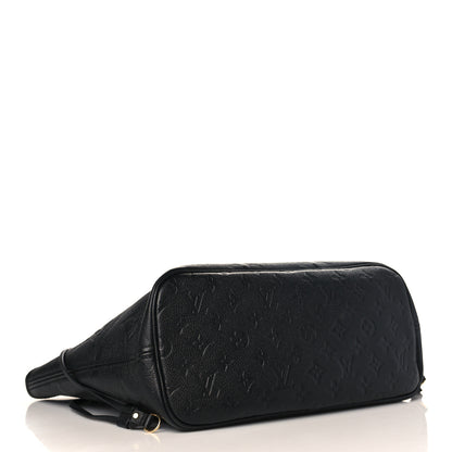 Louis Vuitton Empreinte Monogram Giant Neverfull MM Black 5 of 9