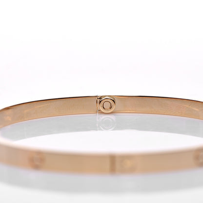 Cartier 18K Yellow Gold Small LOVE Bracelet 17 6 of 10