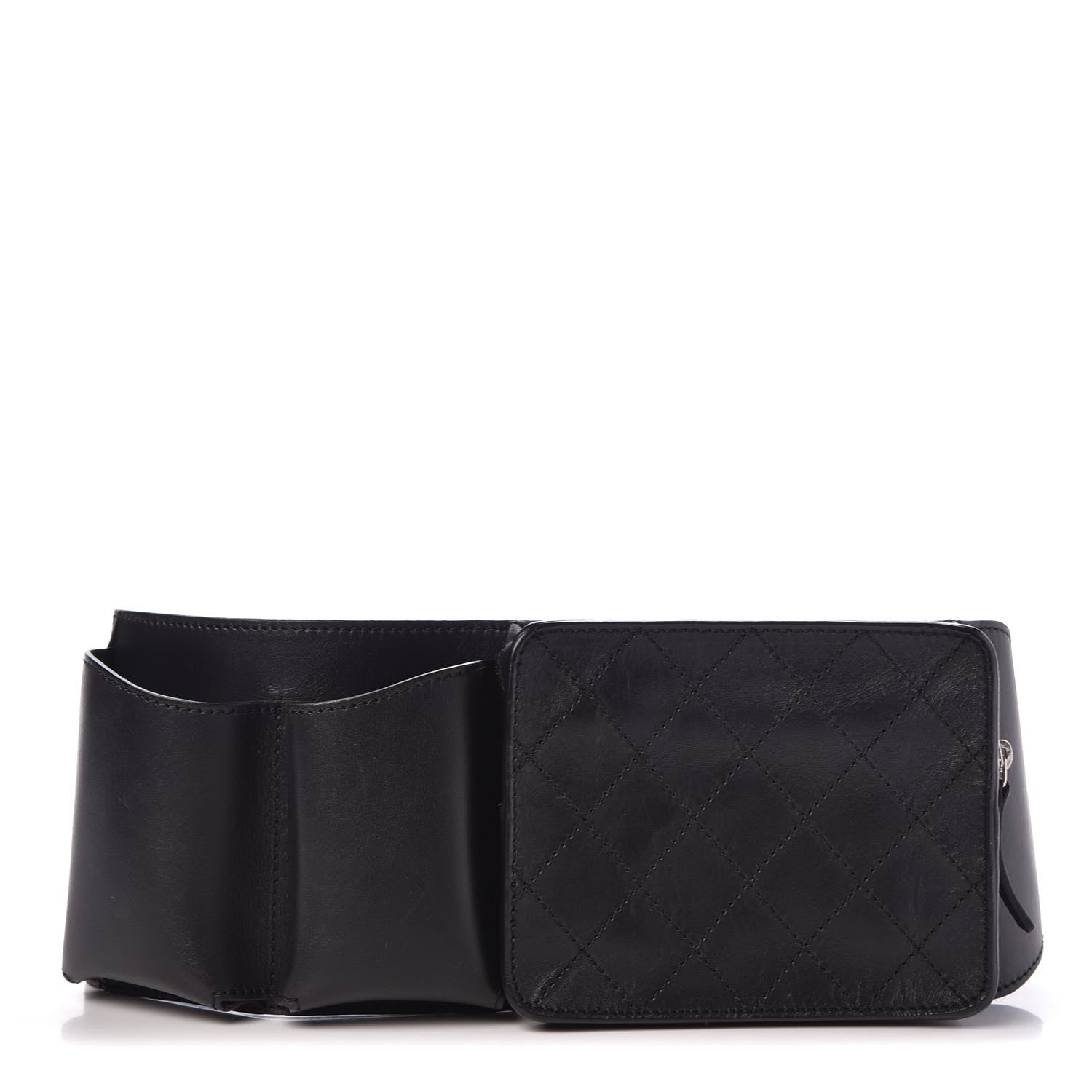 Chanel Calfskin Stitched Belt Bag Black 1 of 7