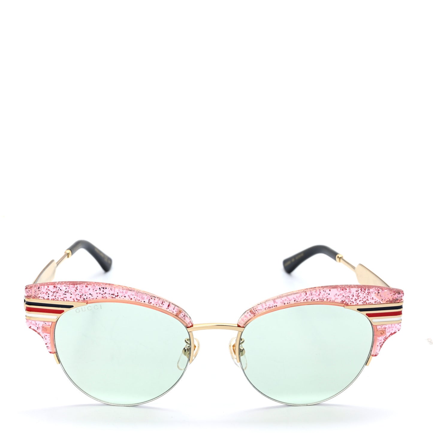 Glitter Cat Eye Sunglasses GG0283S Pink