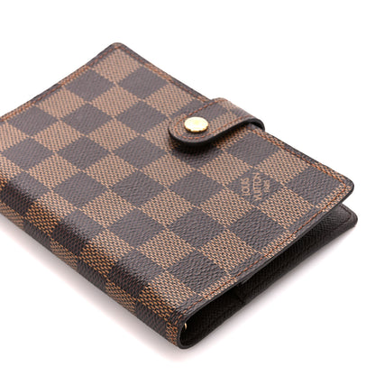 Louis Vuitton Damier Ebene Small Ring Agenda Cover 10 of 11