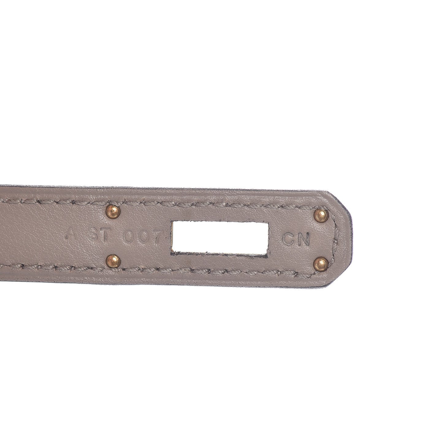 Swift Kelly Cut Clutch Pochette Gris Asphalt