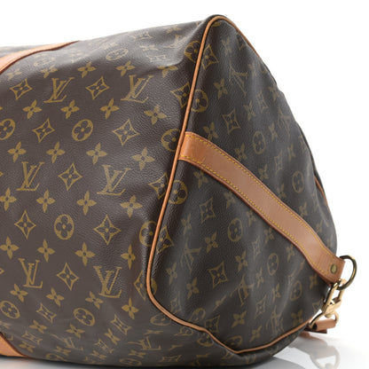 Louis Vuitton Monogram Keepall Bandouliere 55 9 of 15