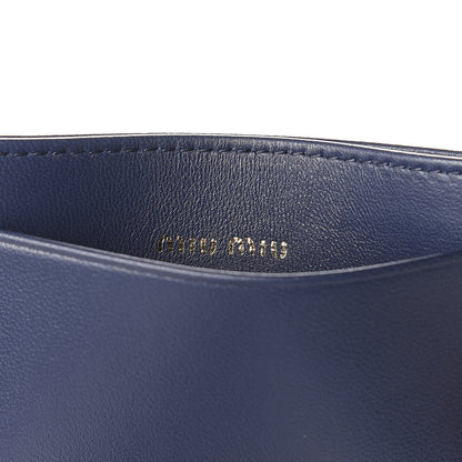 Miu Miu Nappa Matelasse Card Case Bleuette 6 of 7