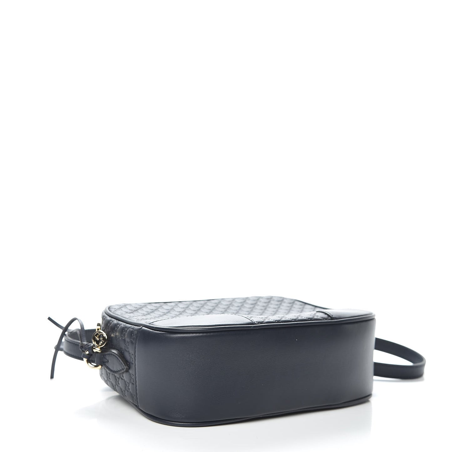 Soft Microguccissima Mini Bree Messenger Bag Blue