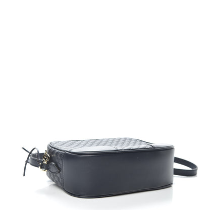 Gucci Soft Microguccissima Mini Bree Messenger Bag Blue 4 of 10
