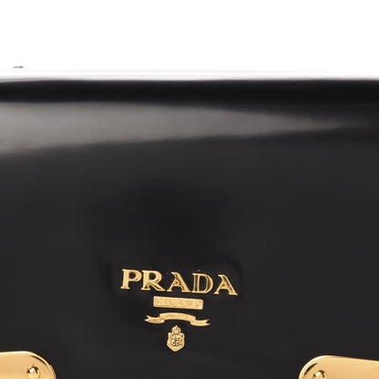 Prada Spazzolato Neiman Marcus Shoulder Bag Black 10 of 11