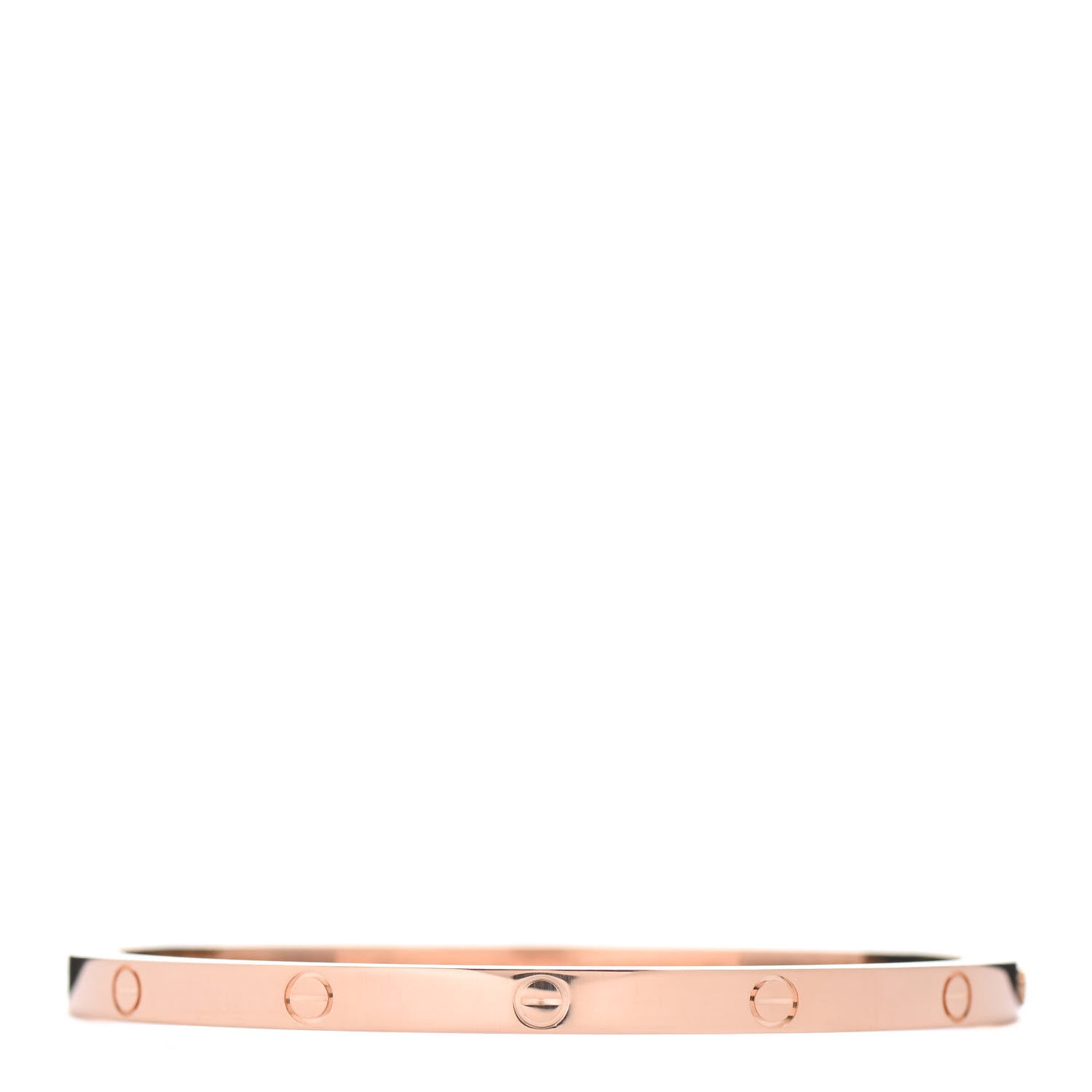 Cartier 18K Pink Gold Small LOVE Bracelet 15 1 of 5
