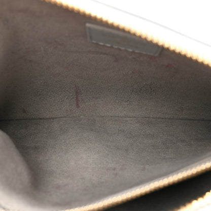 Louis Vuitton Lambskin Embossed Monogram Coussin BB Silver 5 of 18