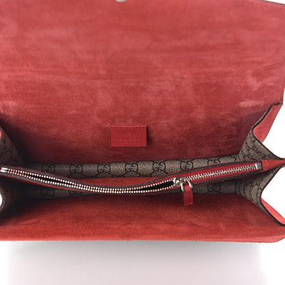 Gucci GG Supreme Monogram Small Dionysus Shoulder Bag Red 5 of 10
