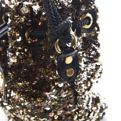 Louis Vuitton Sequin Mini Noe Rococo Gold 9 of 11