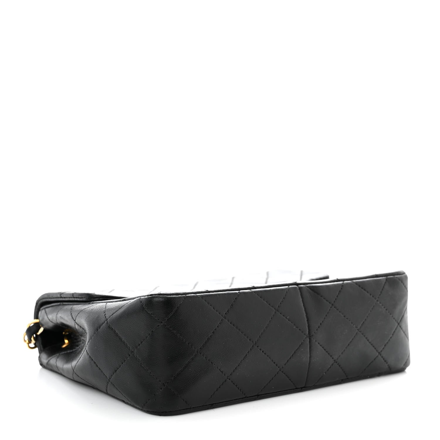 Chanel Lambskin Quilted Small Single Flap Bag Black 4 of 12