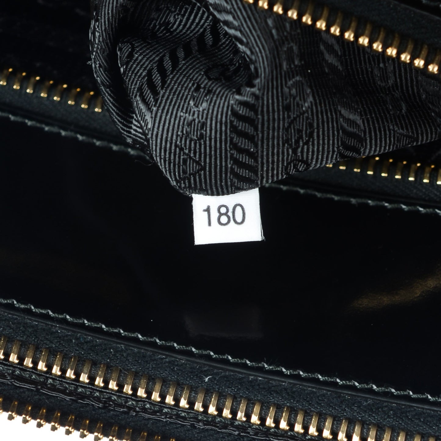 Spazzolato Large Double Zip Tote Black