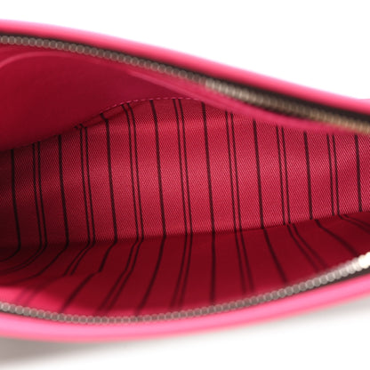 Louis Vuitton Monogram Macassar Pochette Voyage MM Fuchsia 5 of 6