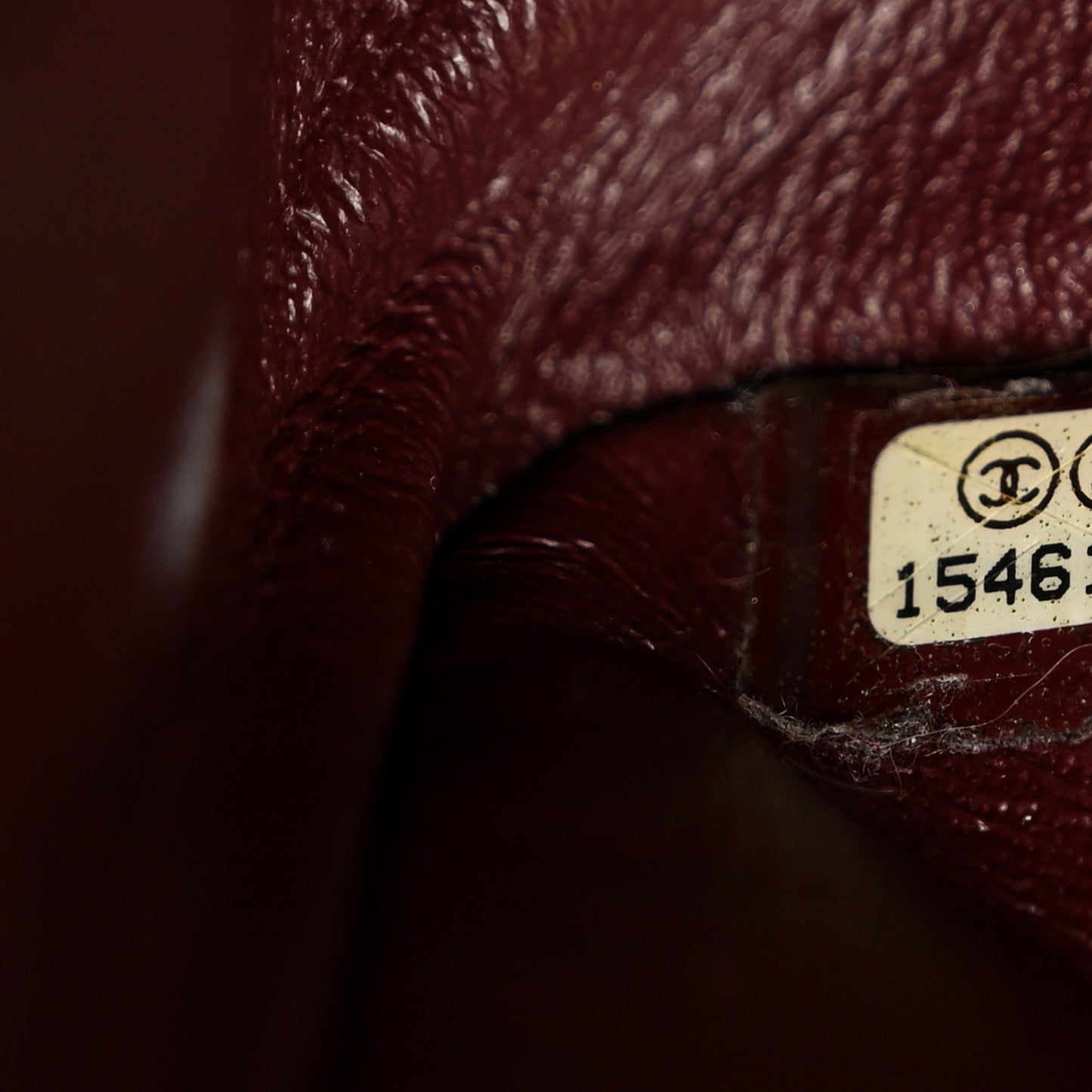 Aged Calfskin Quilted 2.55 Reissue 226 Flap Dark Burgundy