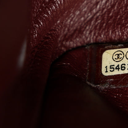 Chanel Aged Calfskin Quilted 2.55 Reissue 226 Flap Dark Burgundy 7 of 10