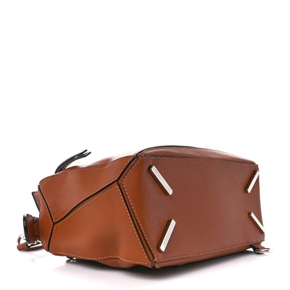 Loewe Calfskin Small Puzzle Bag Tan 4 of 12