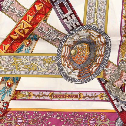 Hermes Silk Le Songe De La Licorne Scarf 90 2 of 3