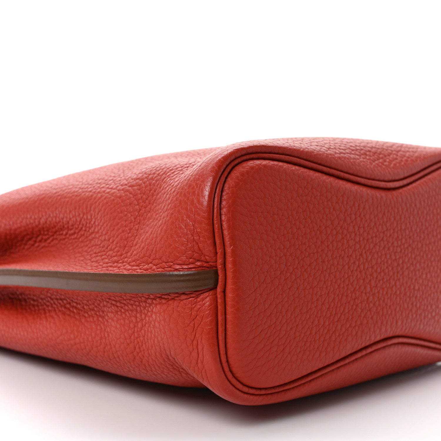 Hermes Taurillon Clemence Verso So Kelly 22 Rouge Pivoine Rose Jaipur 7 of 10