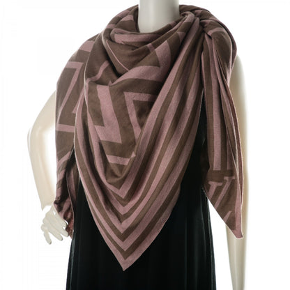 Louis Vuitton Cashmere Karakoram Shawl Camel 3 of 8