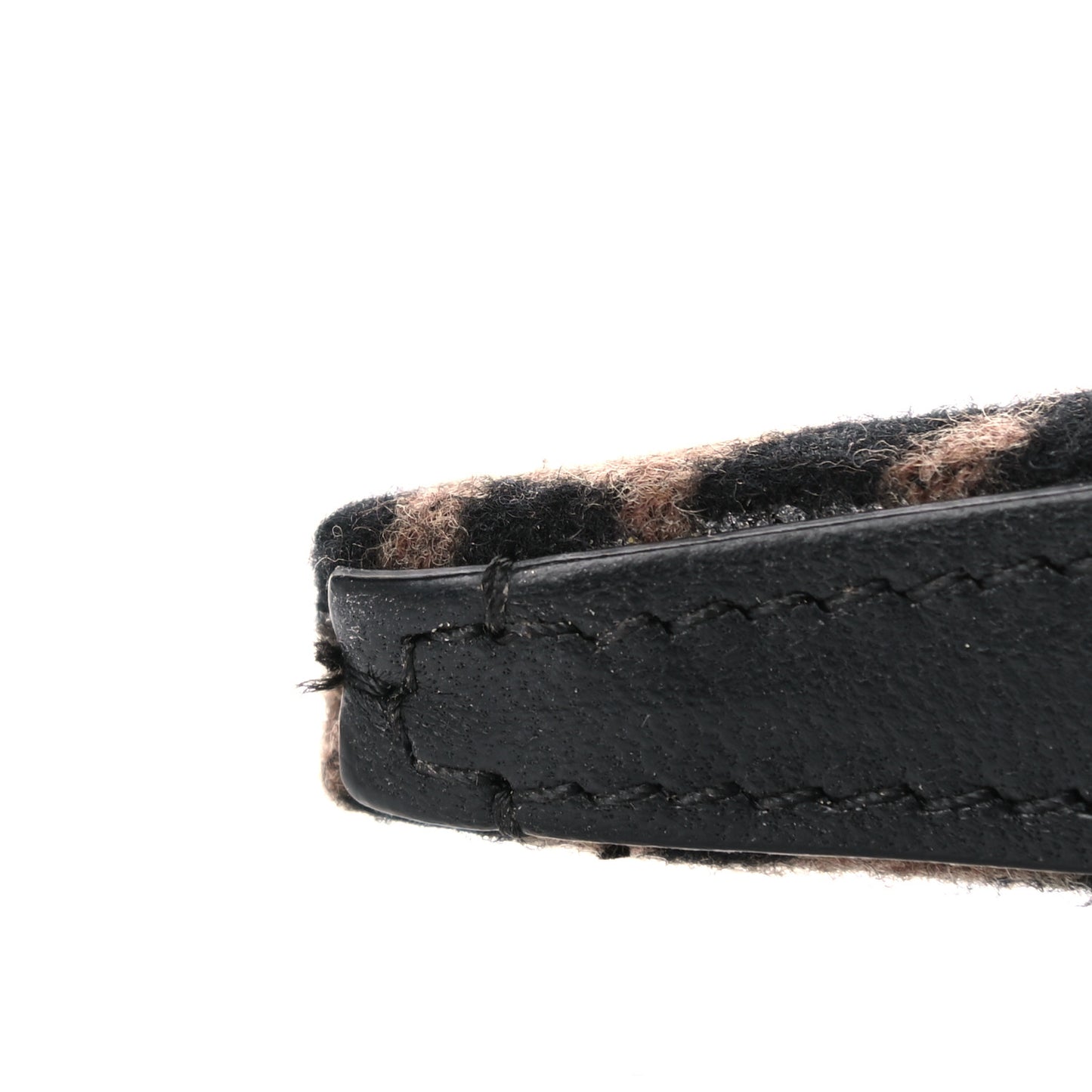 Wool Cashmere FF Logo Headband Tobacco