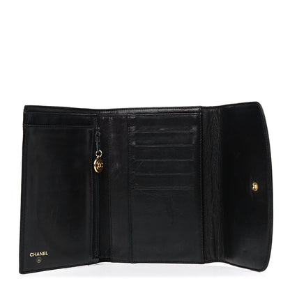 Chanel Caviar Timeless CC Flap Wallet Black 5 of 16